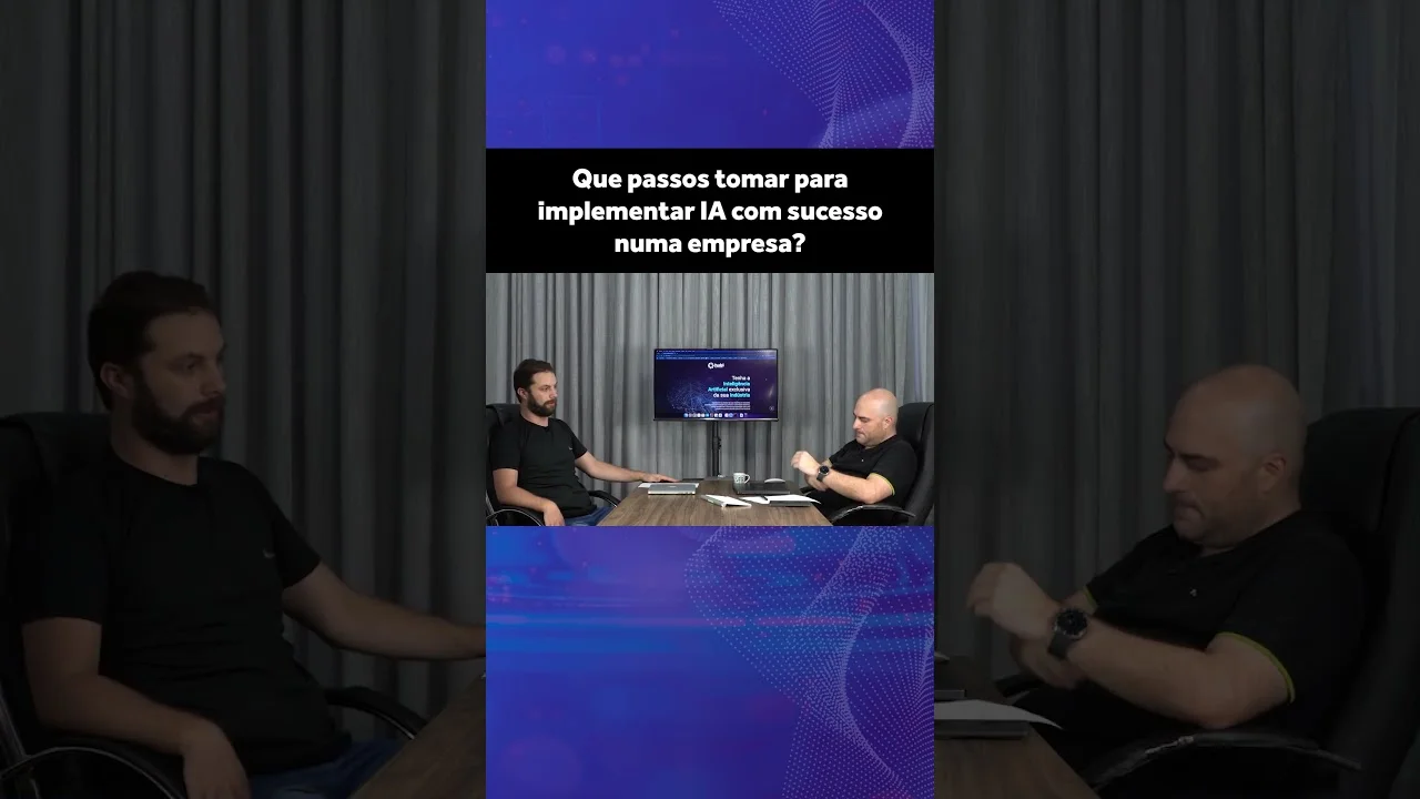 Que passos tomar para implementar IA com sucesso numa empresa?