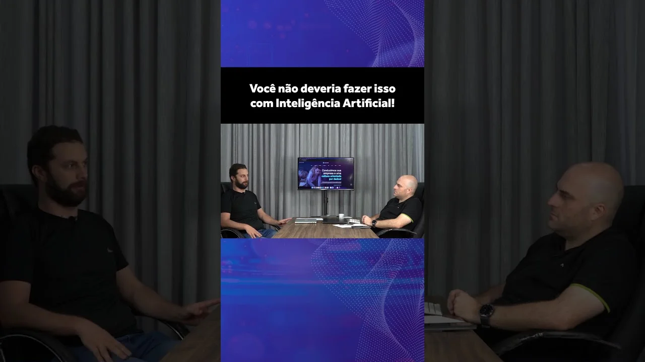 Você não deveria fazer isso com Inteligência Artificial!