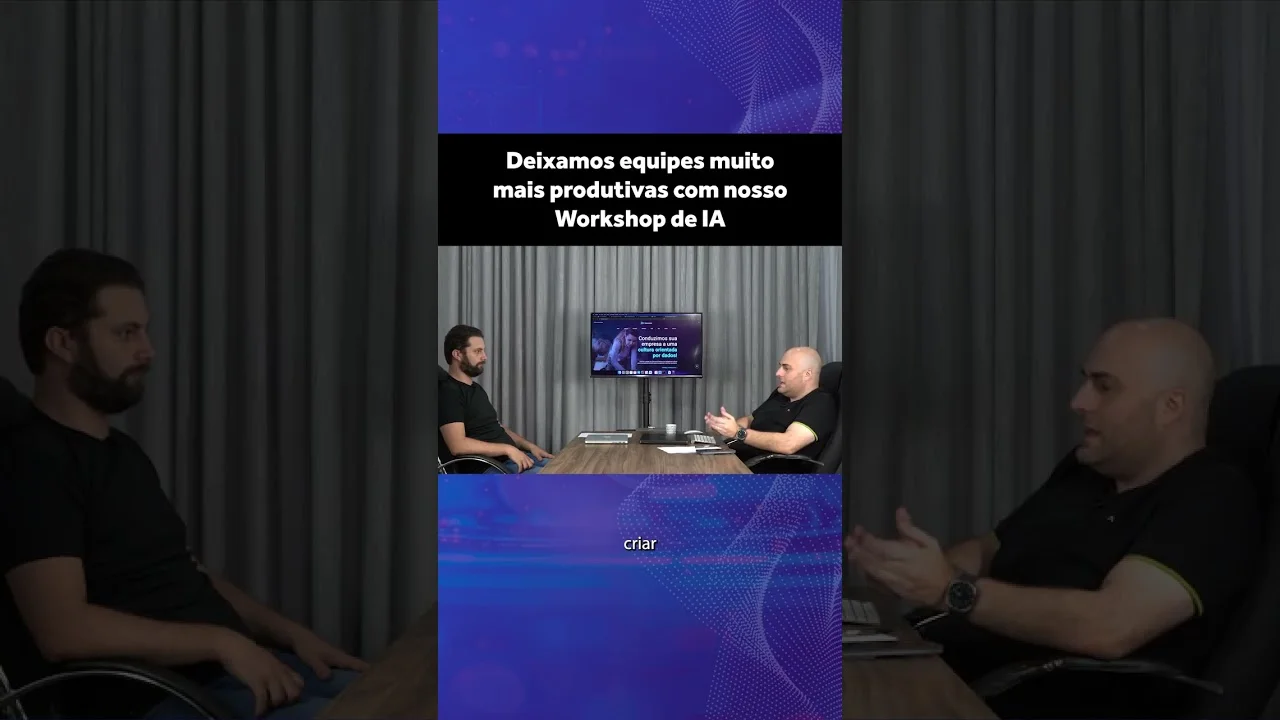 Deixamos equipes muito mais produtivas com nosso Workshop de IA